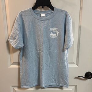 GILDAN Ultra Cotton Youth Cowboy Church of the Prairie Short Sleeve T-Shirt